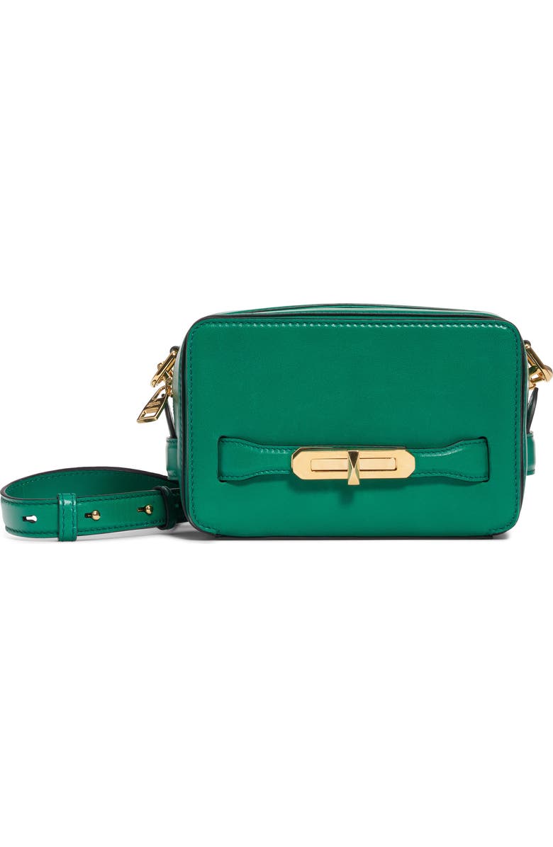 McQueen Alexander McQueen The Myth Small Leather Camera Bag, Main, color,