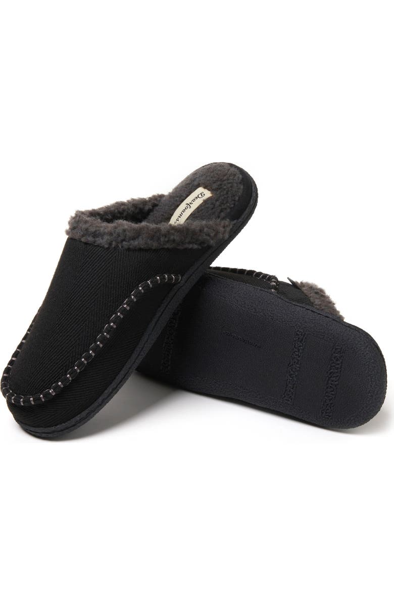 DEARFOAMS Matthew Faux Shearling Scuff Slipper, Alternate, color,