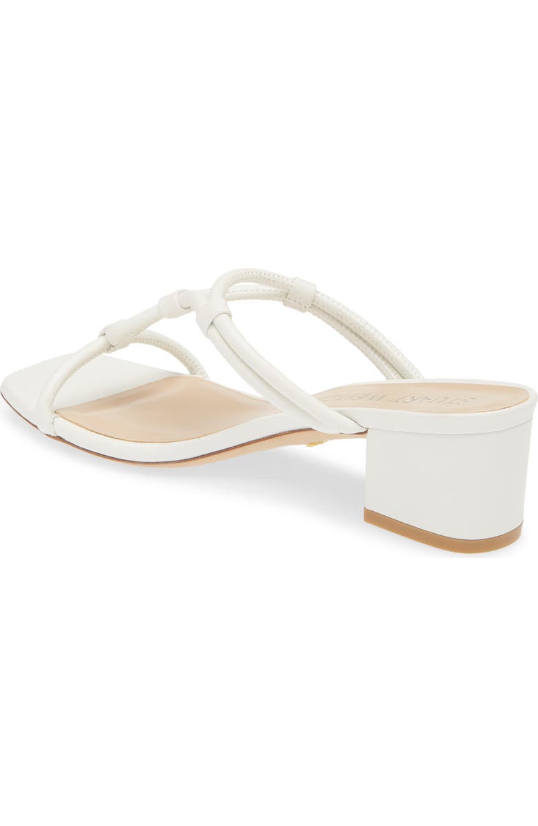 Stuart Weitzman Knot 50 Block Heel Sandal, Alternate, color,