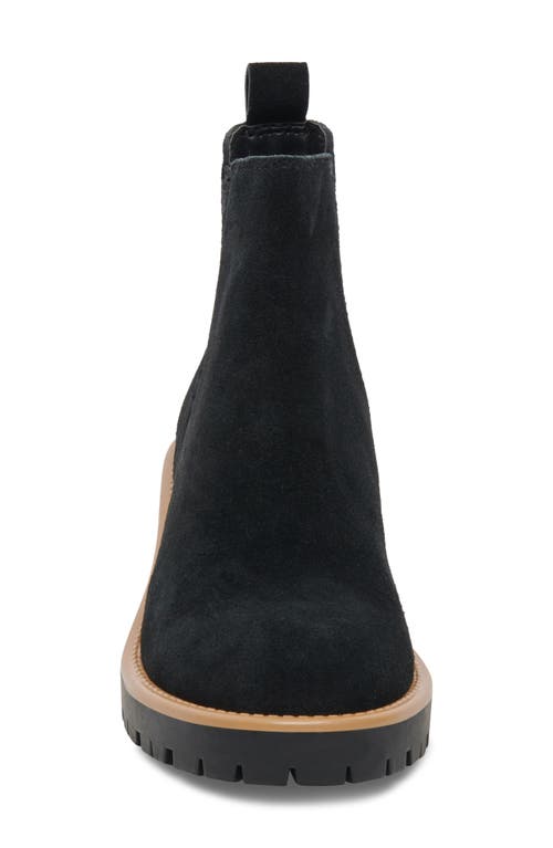 Blondo Matilda Waterproof Lug Sole Chelsea Boot In Black
