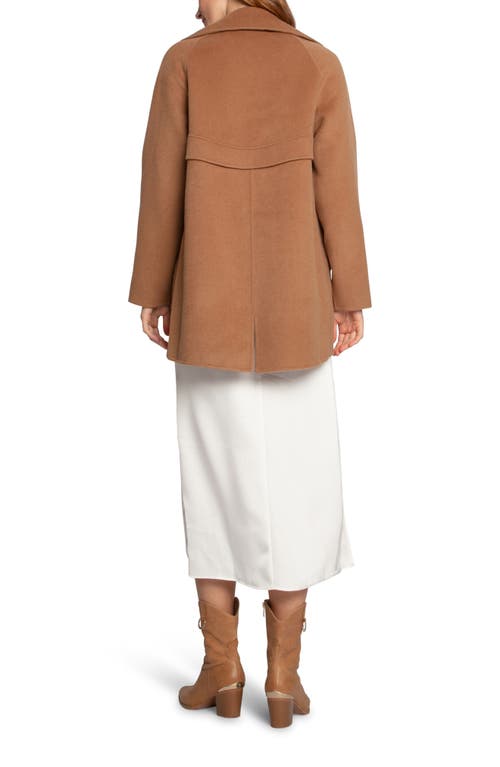 Belle & Bloom Wanna Be Loved Wool Blend Coat In Brown