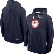 Nike Men's Nike Navy U.S. Paralympics Standard Issue Dri-FIT Hoodie