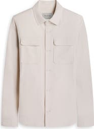 Bugatchi Aerolinen Linen Blend Shirt Jacket