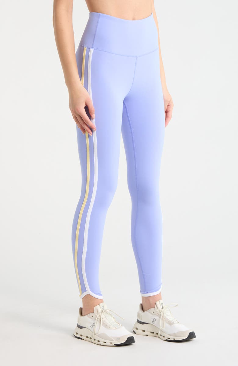 MPG Cloud Duo Stripe Leggings, Alternate, color, Jacaranda