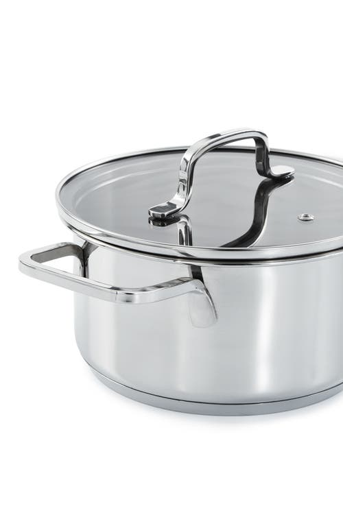 Berghoff Dina Helix 5-piece Cookware Set In Silver