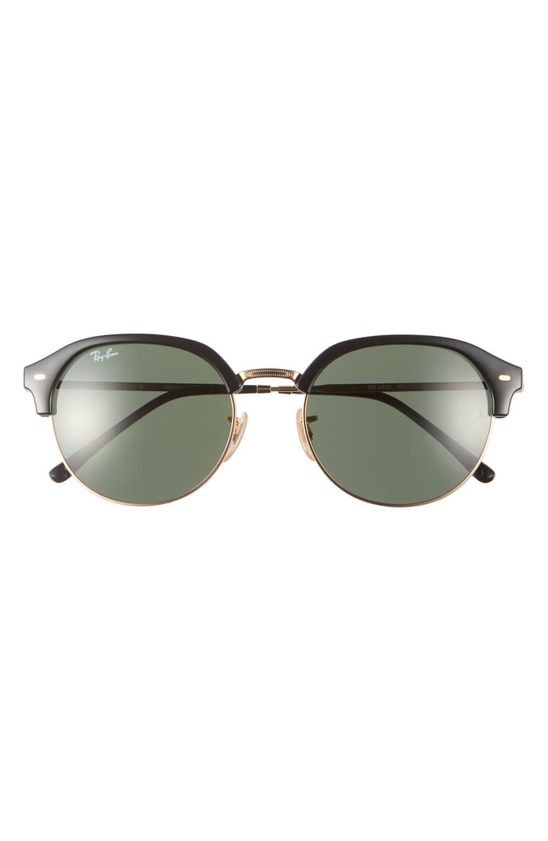 Ray-Ban Clubmaster RB4429 55mm Round Sunglasses, Main, color, 