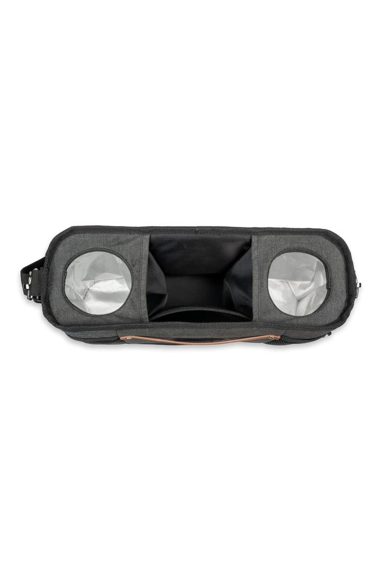 2-Cupholder Parent Console, Alternate, color, BLACK