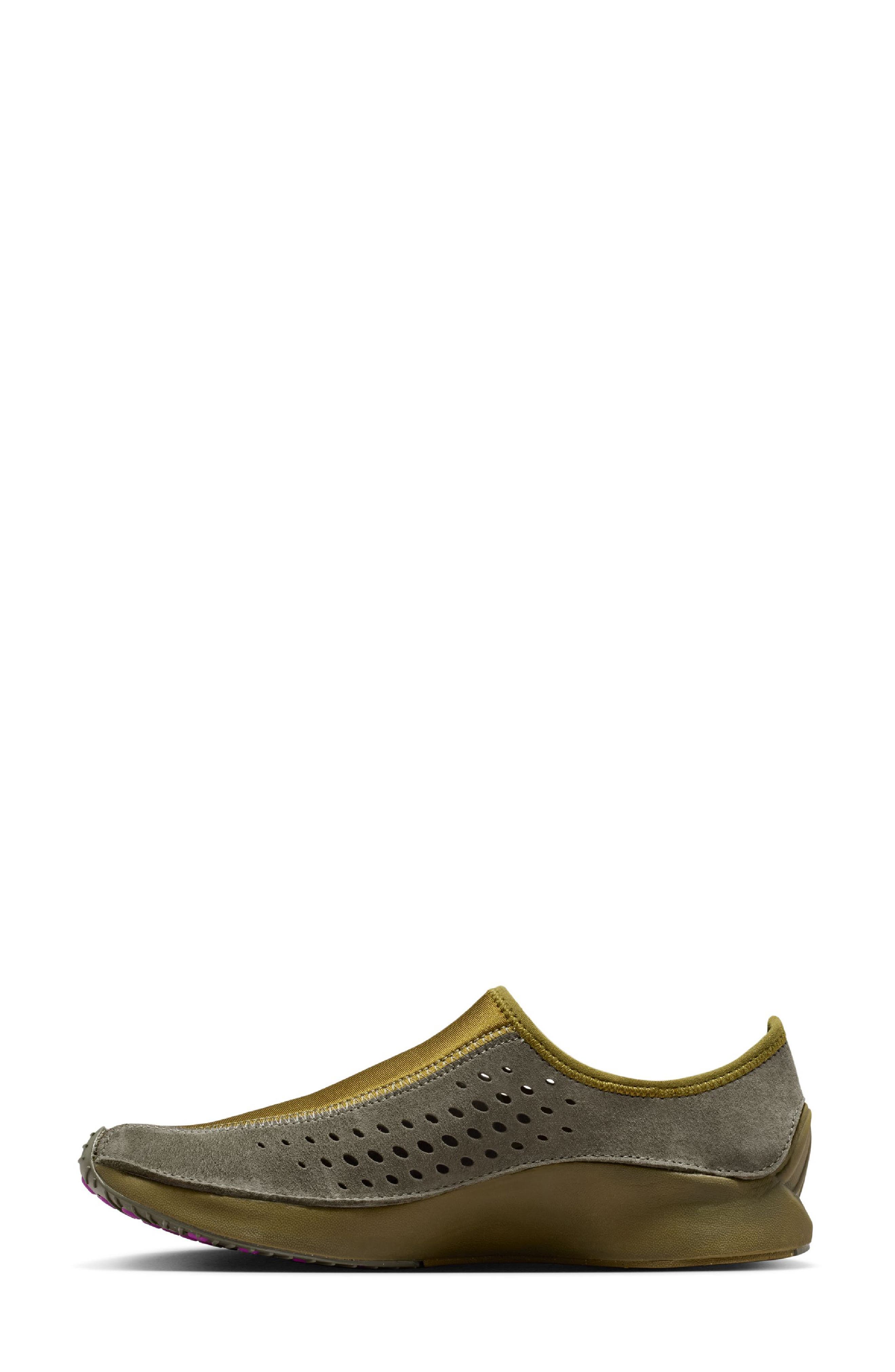 Air Superfly Moc Sneaker, Alternate, color, MEDIUM OLIVE/ VIVID PURPLE