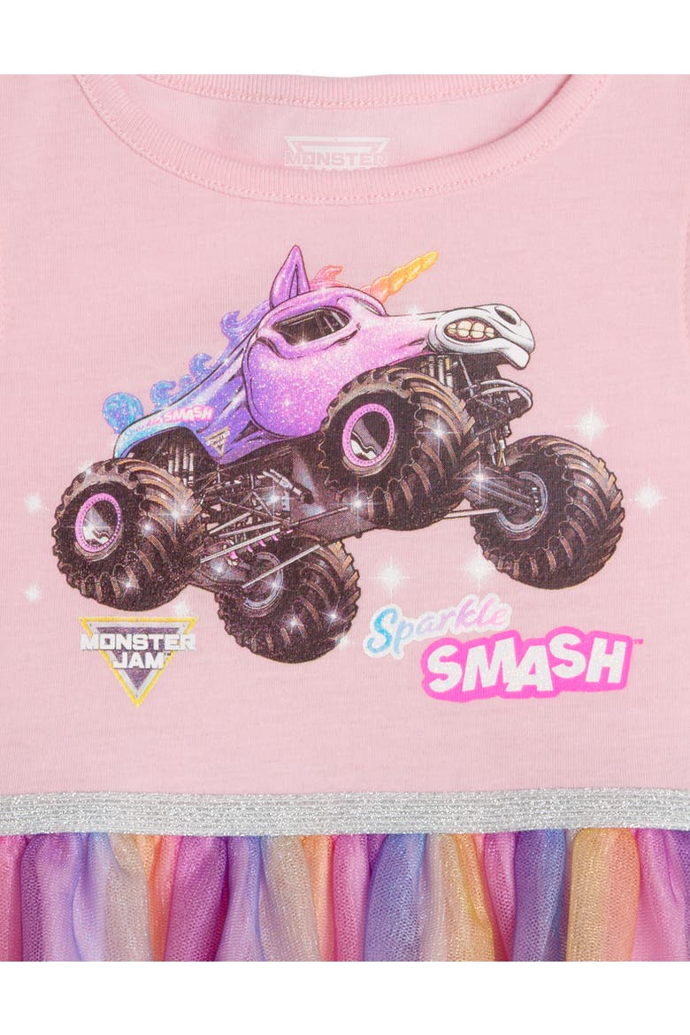 Sparkle Smash Tutu Dress, Alternate, color, Sparkle Smash Pink