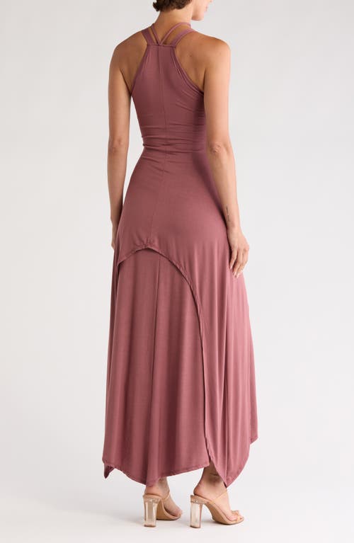 Go Couture Choker Neck Midi Sundress