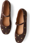 Madewell Greta Leather Mary Jane Flat