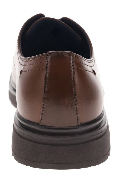 Dockers Men's Tradeston Rugged Dress Casual Oxford In Dark Tan