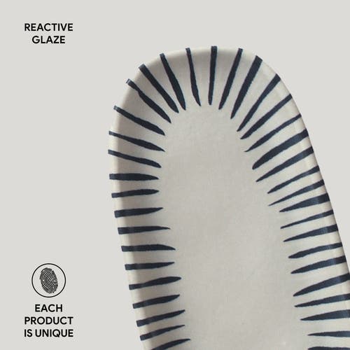 Porto Brasil Shallow Organic Oval Platter Small Set Of 4