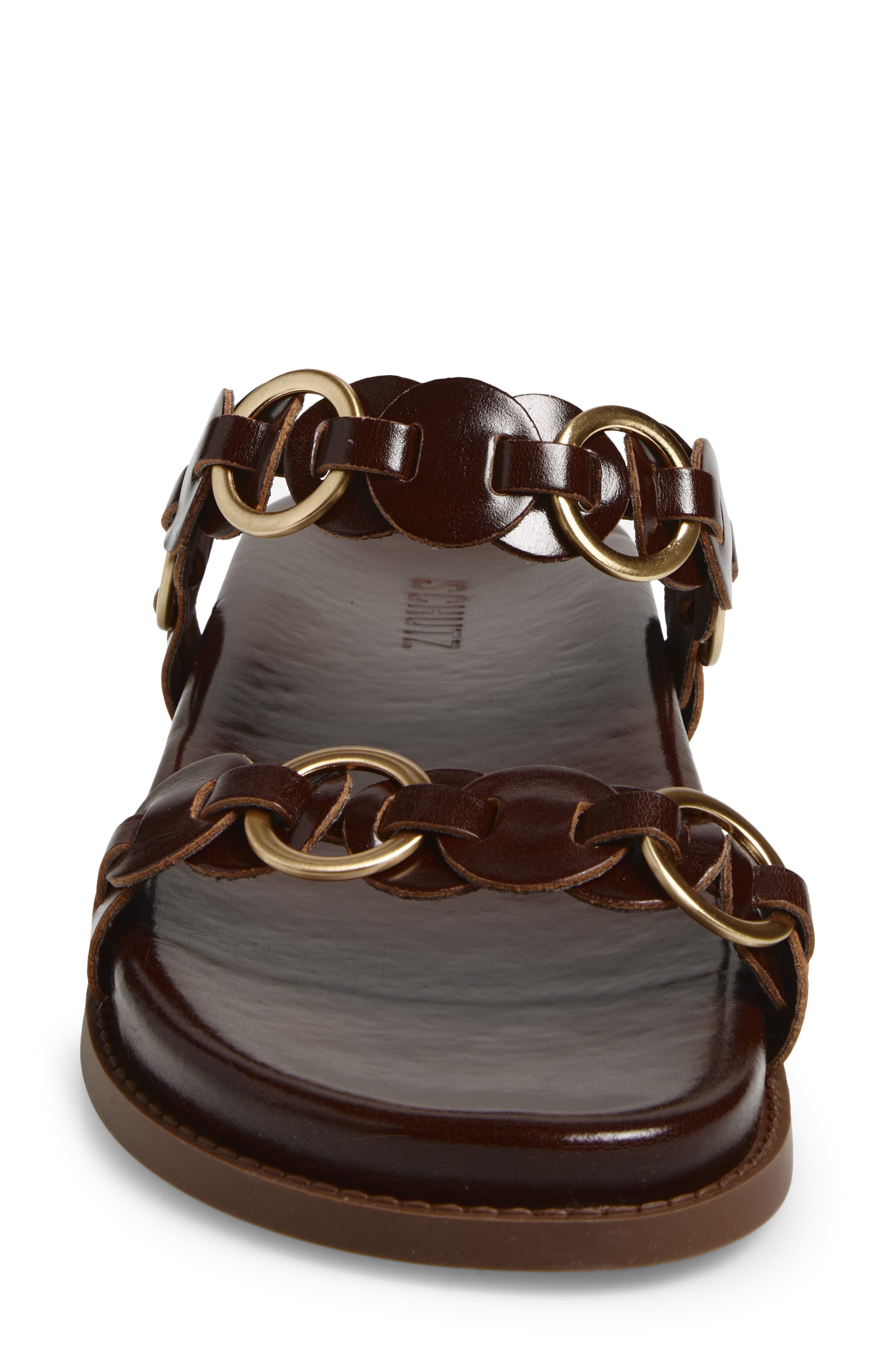 Schutz Selina Sporty Sandal, Alternate, color, Root Brown