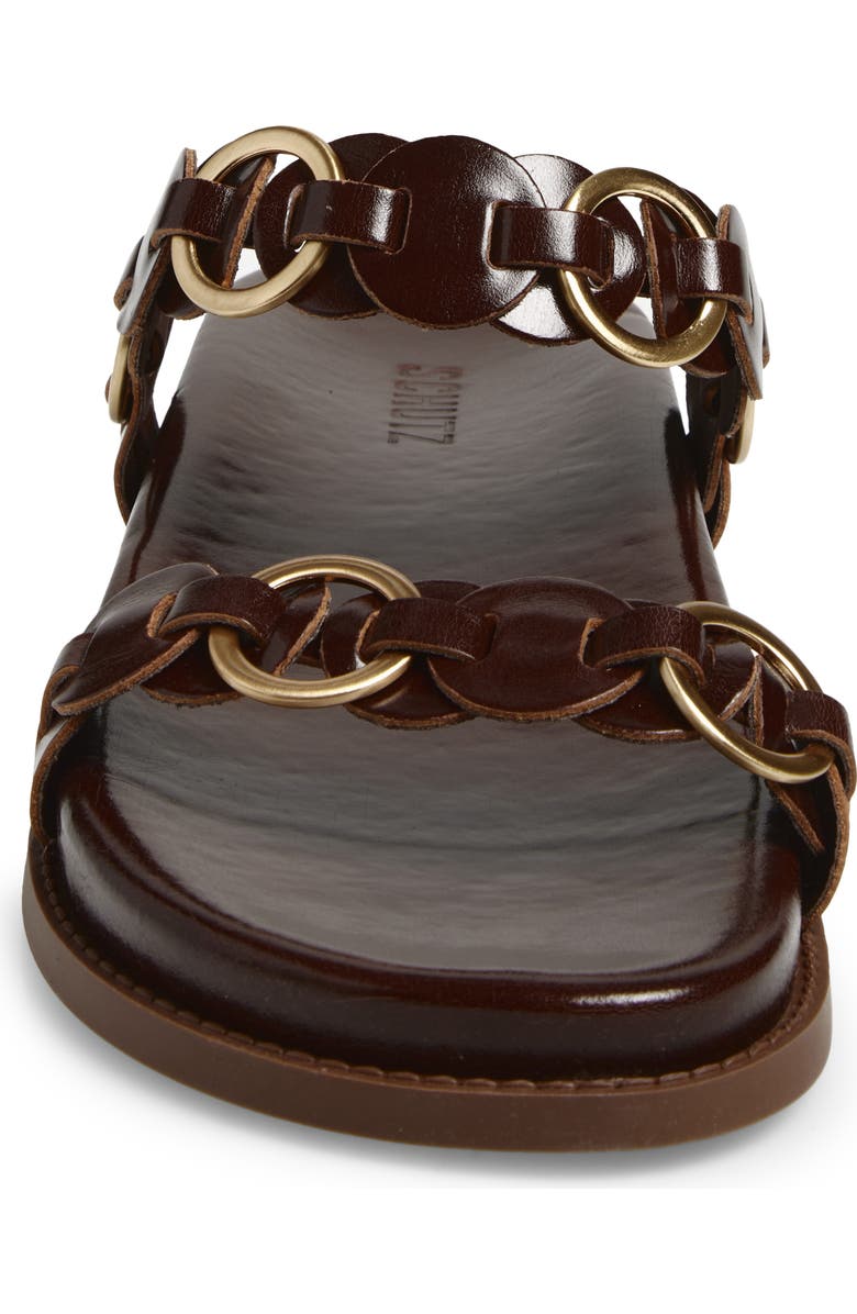 Schutz Selina Sporty Sandal, Alternate, color, Root Brown