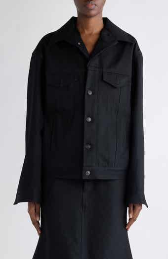 Balenciaga Brushed Wool Peacoat | Nordstrom Balenciaga Brushed Wool Peacoat | Nordstrom