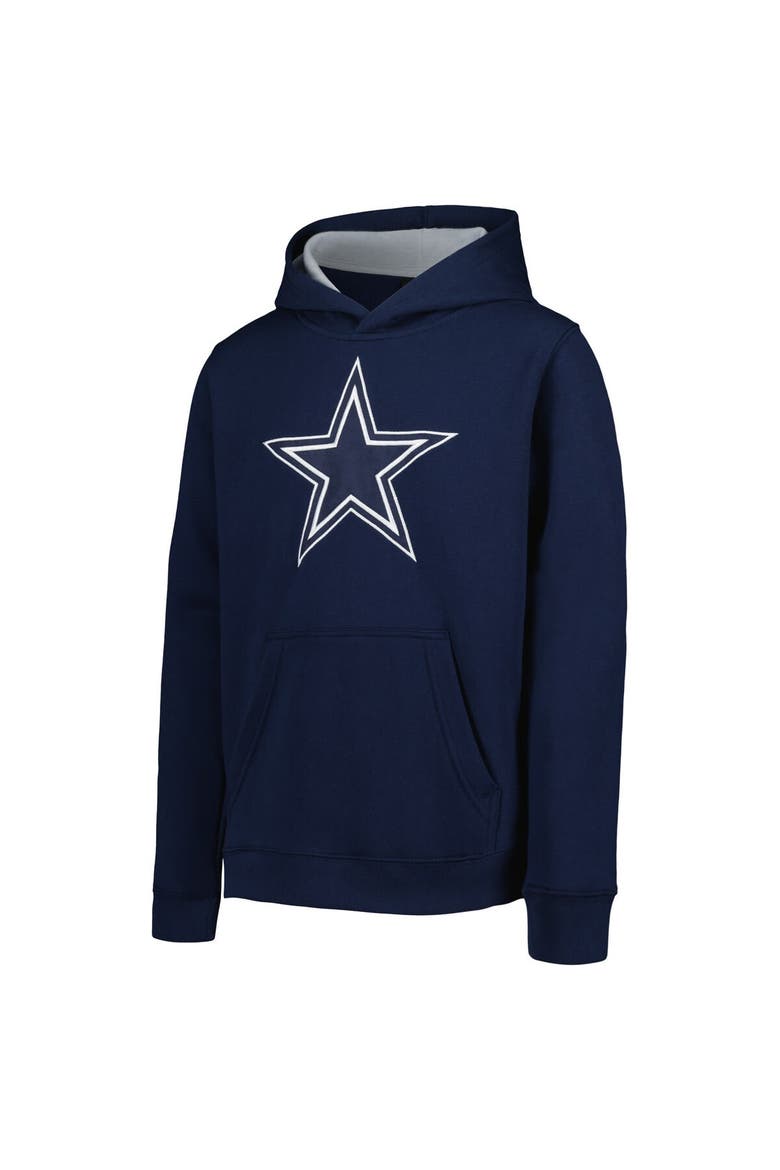 Youth Navy Dallas Cowboys Prime Pullover Hoodie, Alternate, color, Navy