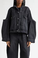 Sacai Balloon Sleeve Denim Jacket