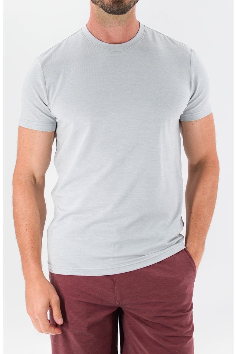 Feeder T-Shirt, Main, color, MELANGE QUIET GREY
