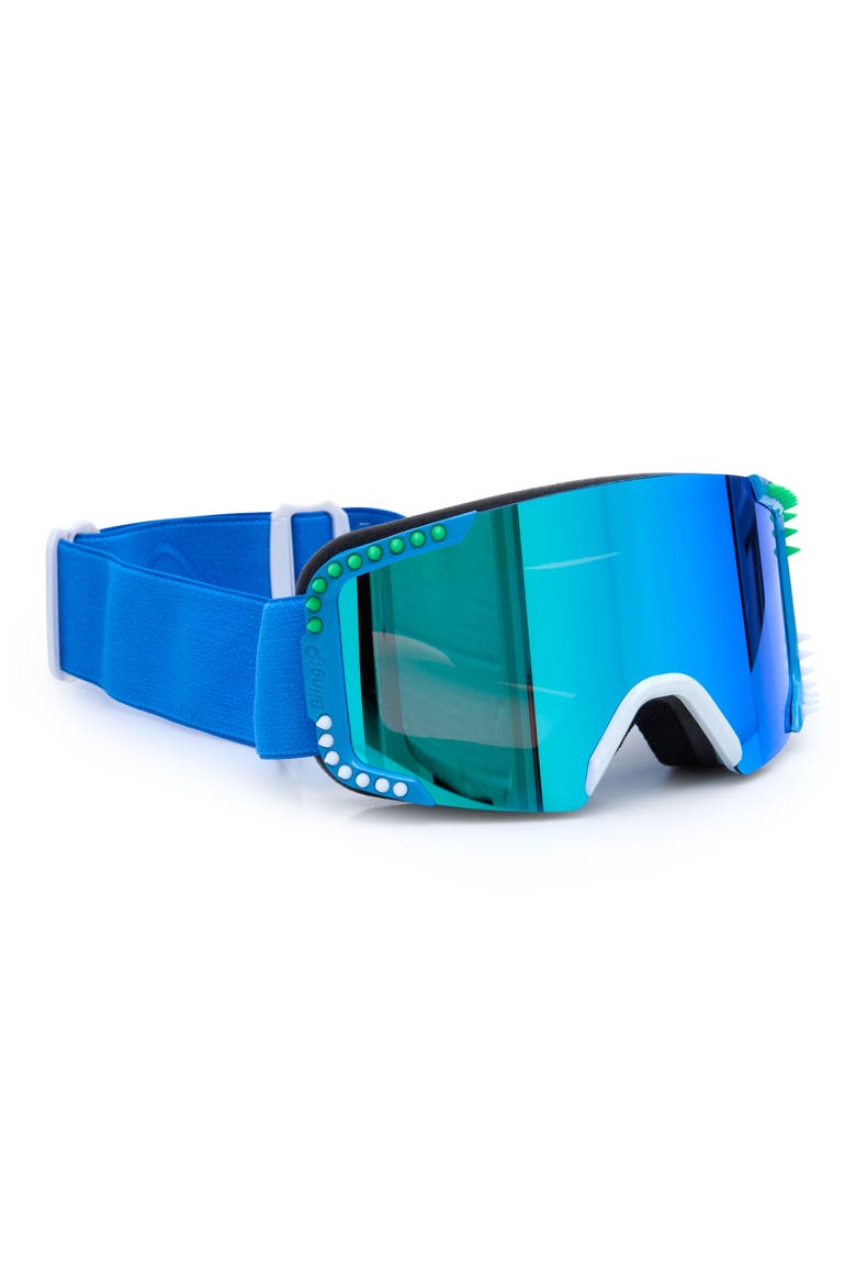 Kids' Multi Spike Snow Goggles, Alternate, color, BLUE