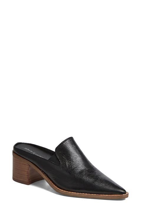 Foyal Heeled Mule