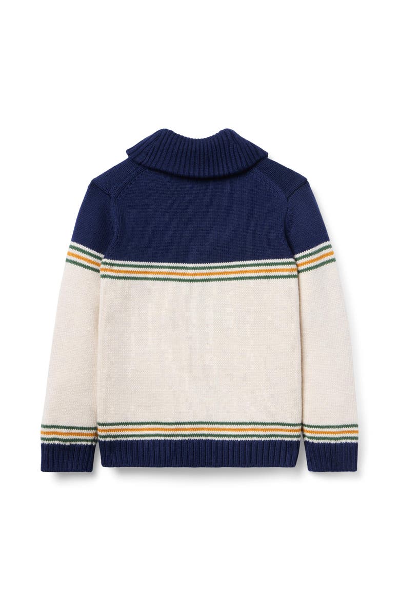 The Cowboy Cardigan, Alternate, color, Blue