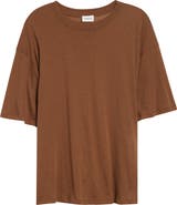 Saint Laurent Oversize Cotton T-Shirt