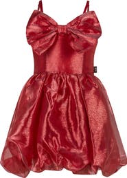 Rock Your Kid Kids' Gift Bow Taffeta Dress