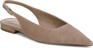 Nordstrom Selina Leather Slingback Flat