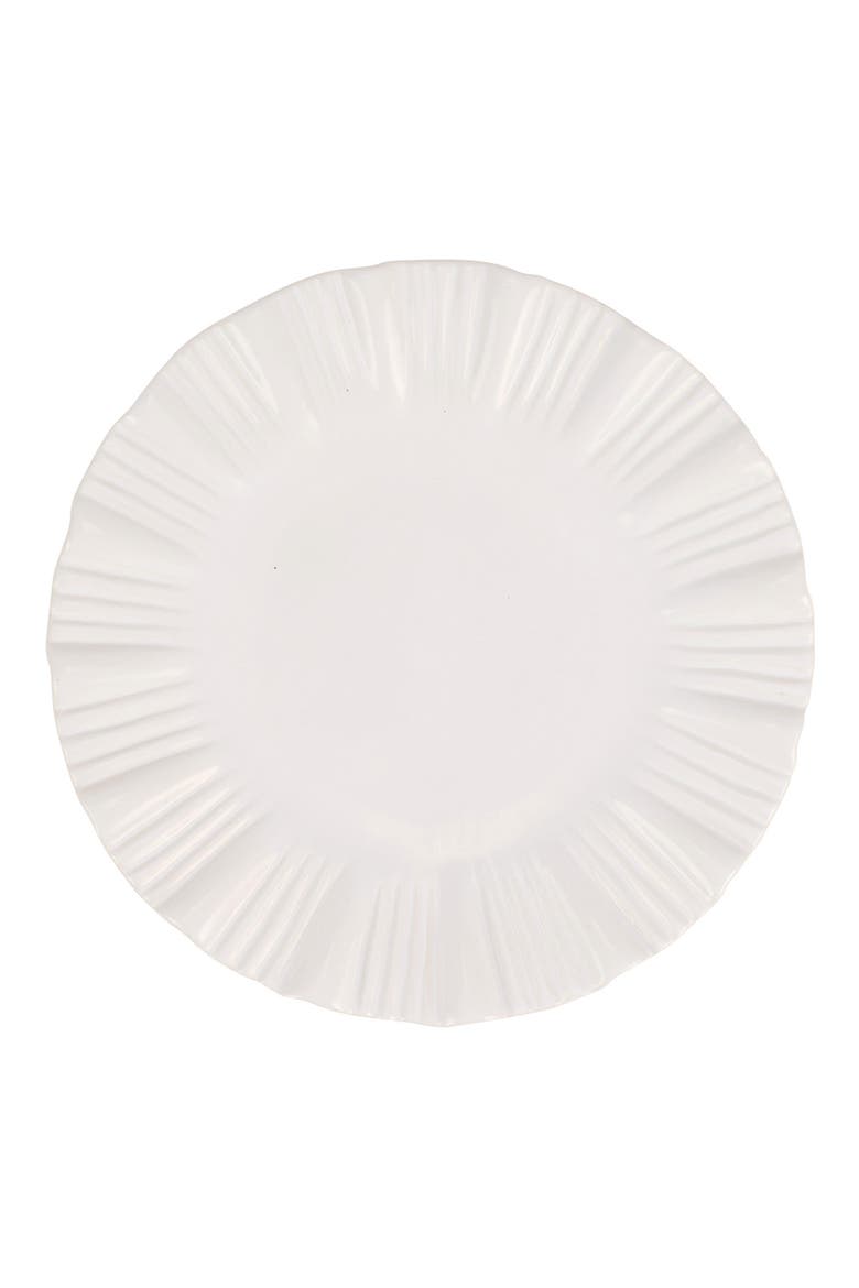 Bari European Dinner Plate, Main, color, WHITE