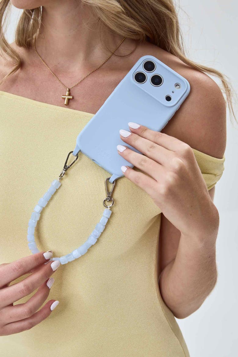 Elodie Phone Chain Set, Alternate, color, Glacier - iPhone 16/17