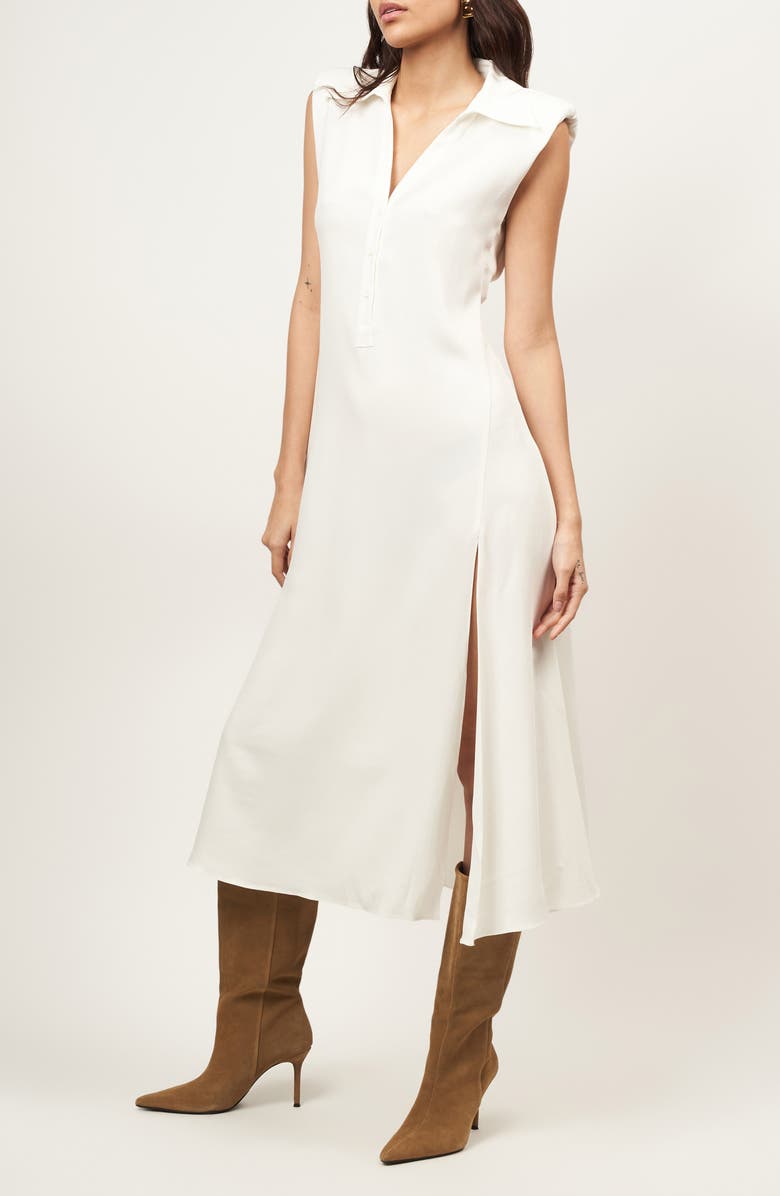 Equipment Kienna Sleeveless Shirtdress, Alternate, color, 