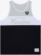 Mitchell & Ness Men's Mitchell & Ness  Black/Silver Las Vegas Raiders Head Coach Tank Top