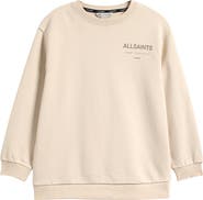 smALLSAINTS by ALLSAINTS Kids' Underground Oversize Crewneck Sweatshirt