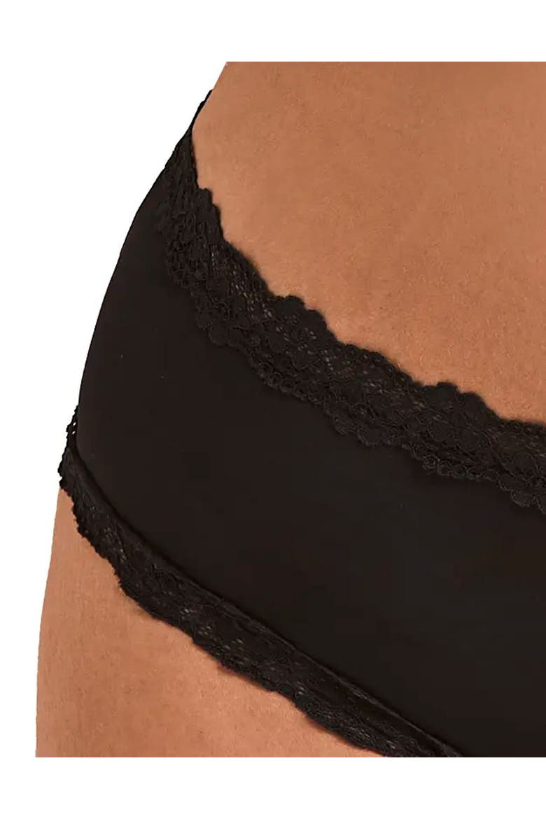 Mariola Hipster Panties, Alternate, color, Black