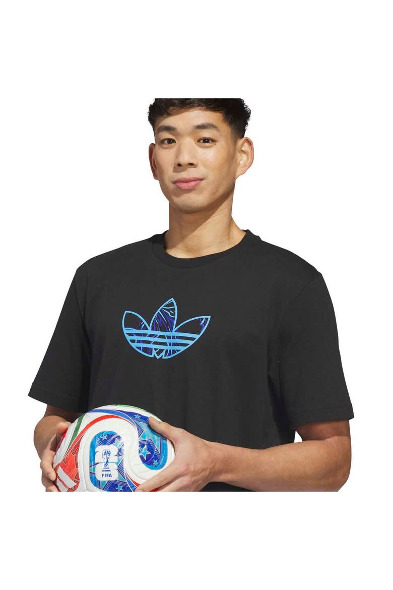 Men's adidas Black Argentina National Team 2026 Away Jersey Hook T-Shirt, Alternate, color, Black