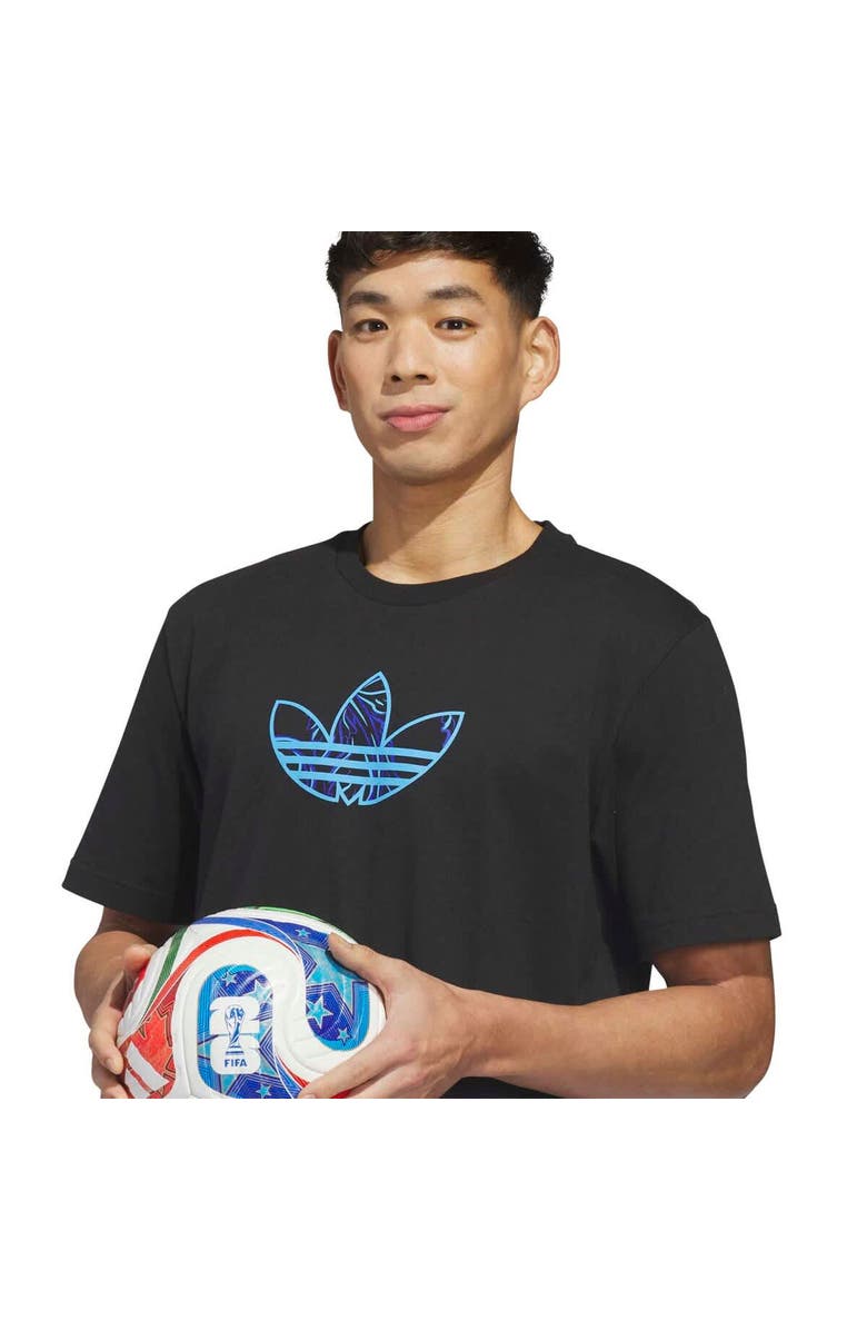 adidas Men's adidas Black Argentina National Team 2026 Away Jersey Hook T-Shirt, Alternate, color, Black