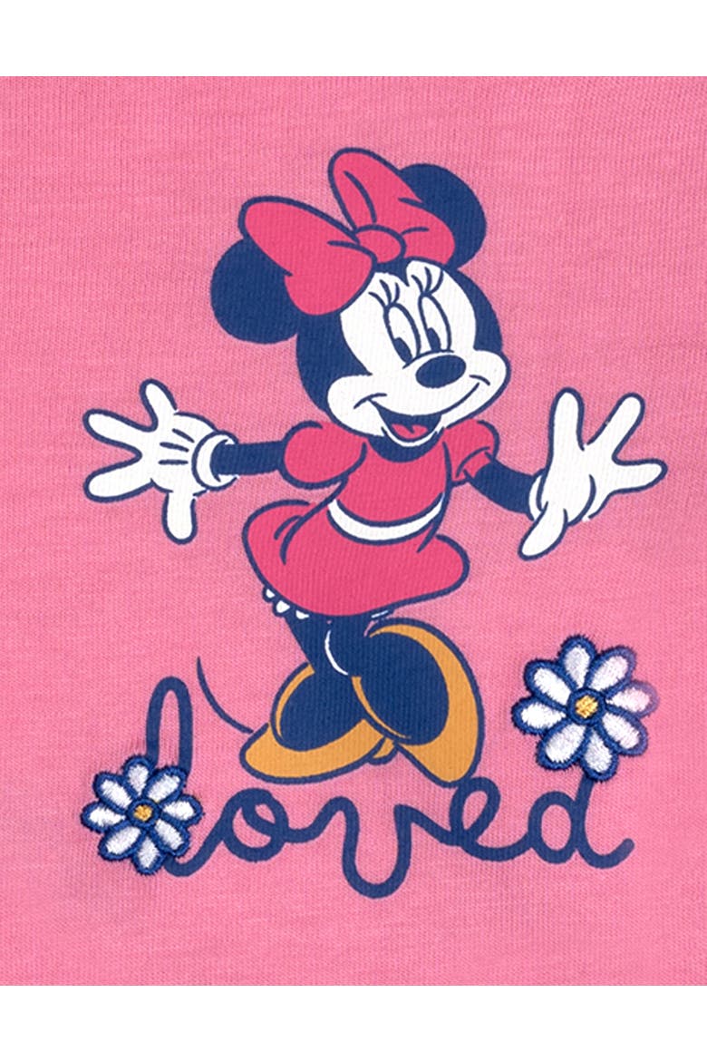 Minnie Mouse Baby Girls' 2-Piece T-Shirt and Shorts Set, Alternate, color, Minnie Mouse Pink