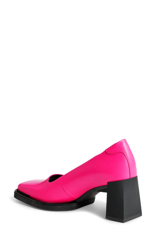 Vagabond Shoemakers Edwina Square Toe Pump In Pink