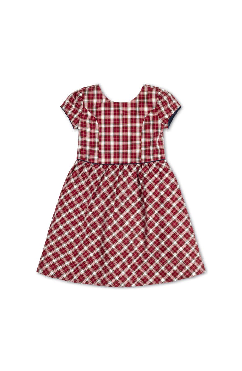 Hope & Henry Girls' Organic Short Sleeve Schoolgirl Dress, Toddler, Main, color,