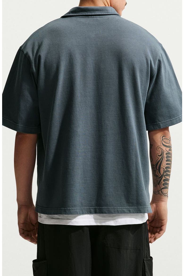 Cotton Jersey Polo, Alternate, color, OBSIDIAN