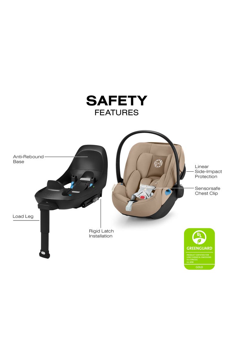 Gazelle S Stroller & Cloud G Pro Travel System, Alternate, color, ALMOND BEIGE