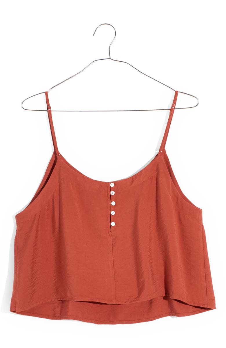 Madewell Drapeweave Crop Tank, Alternate, color, 