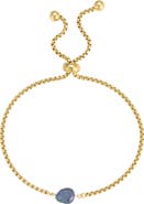Adornia Pearl Adjustable Slider Bracelet