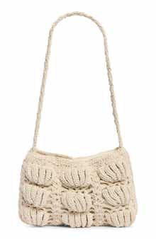 Juniper Beaded Knit Shoulder Bag