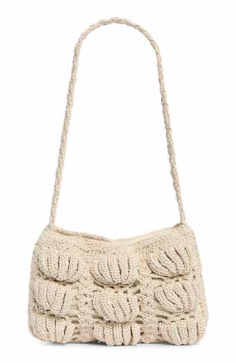 Juniper Beaded Knit Shoulder Bag