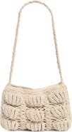 Jessica McClintock Juniper Beaded Knit Shoulder Bag