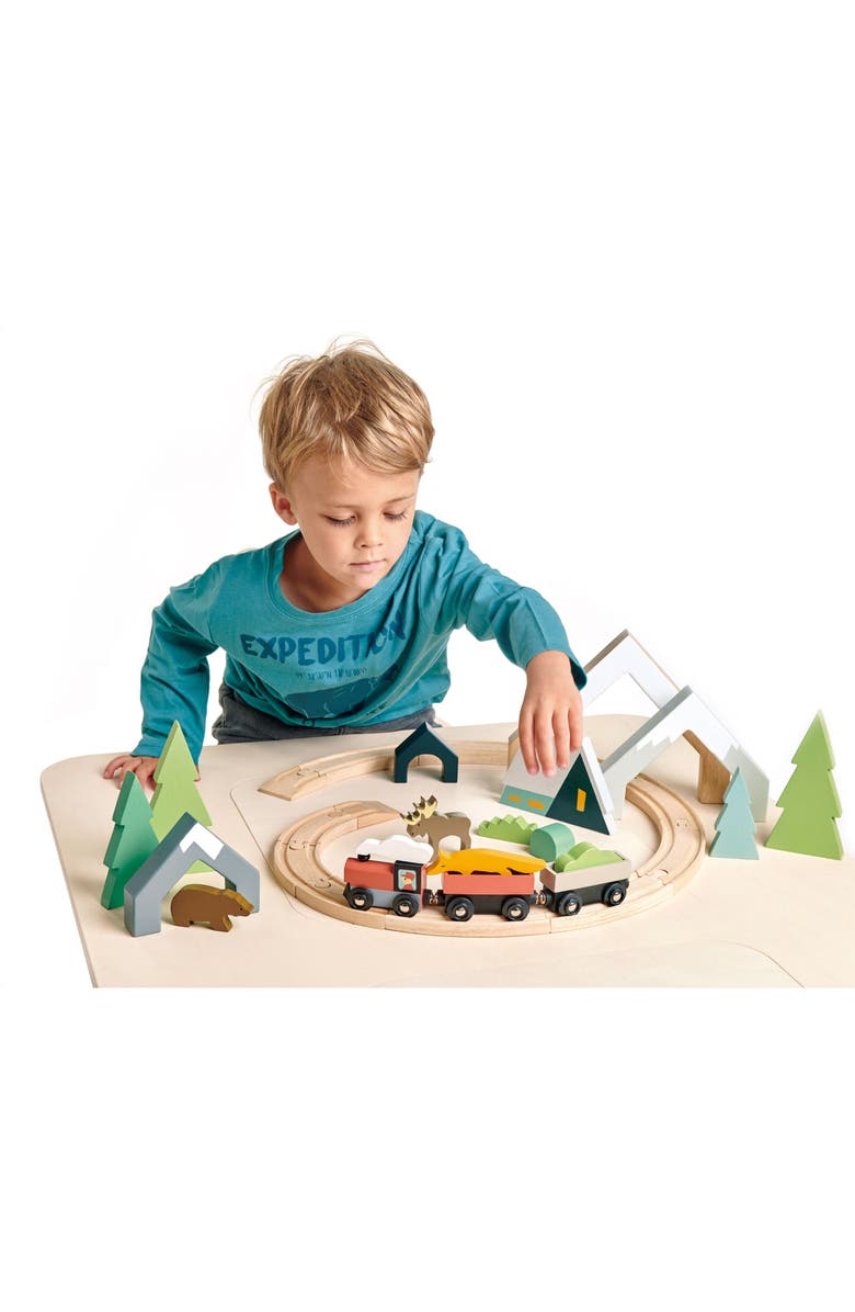 Tender Leaf Toys Treetops Train Set, Alternate, color, Multi