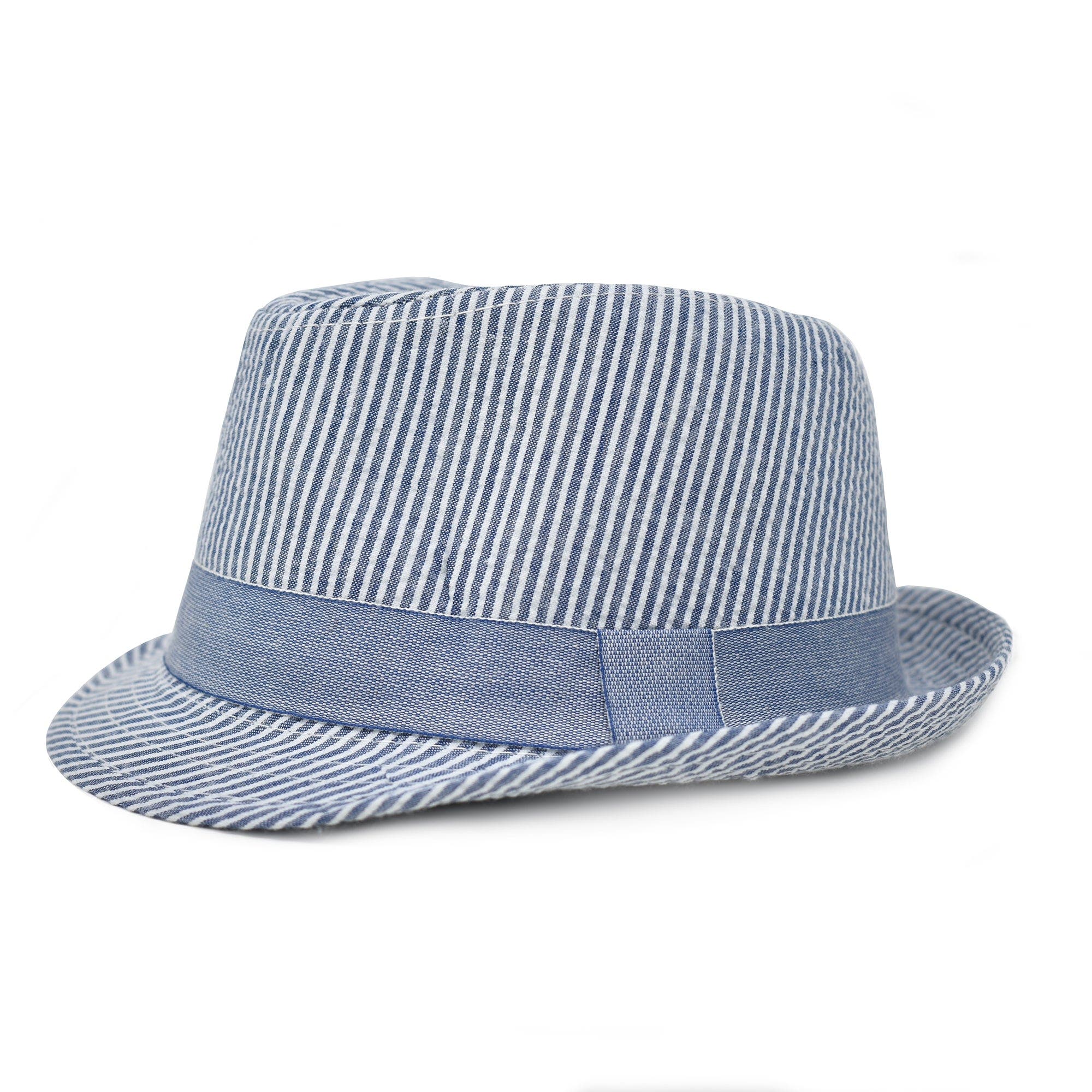 selected Chambray Stripe Seersucker