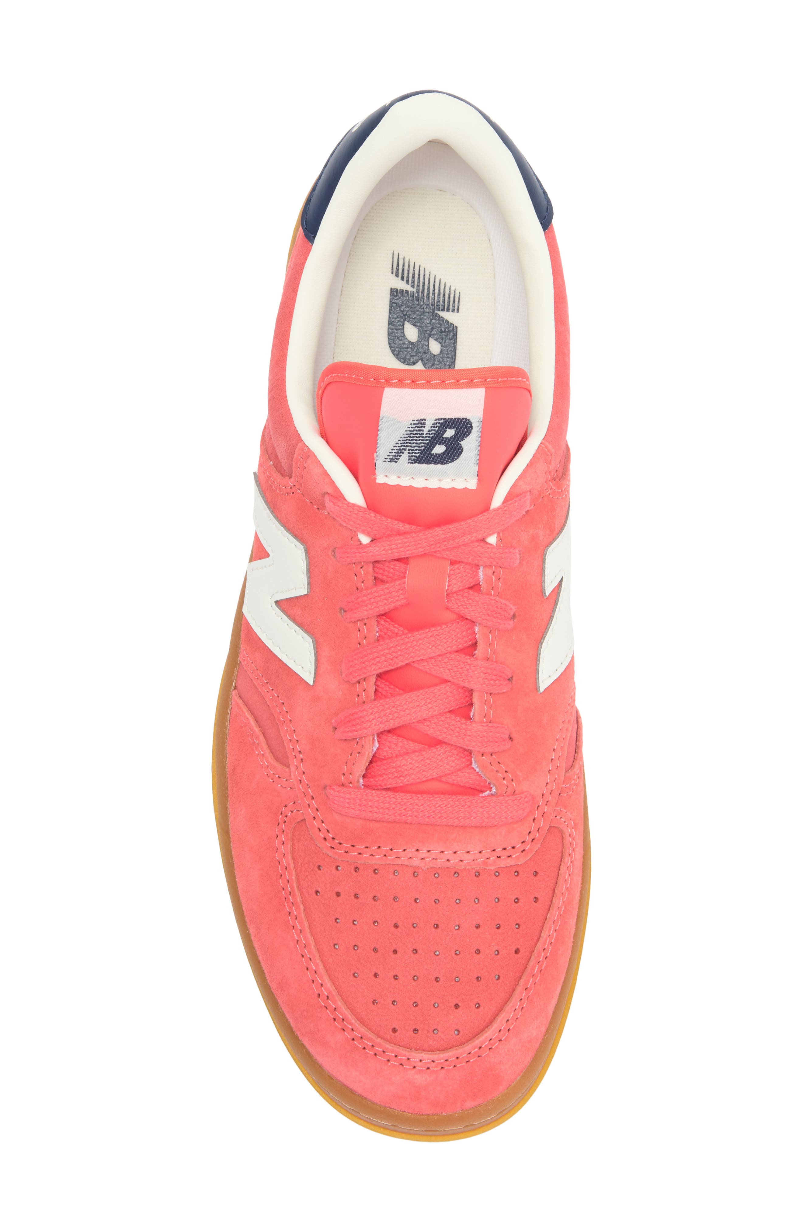 Gender Inclusive T500 Tennis Sneaker, Alternate, color, DRIFT RED/ NB NAVY